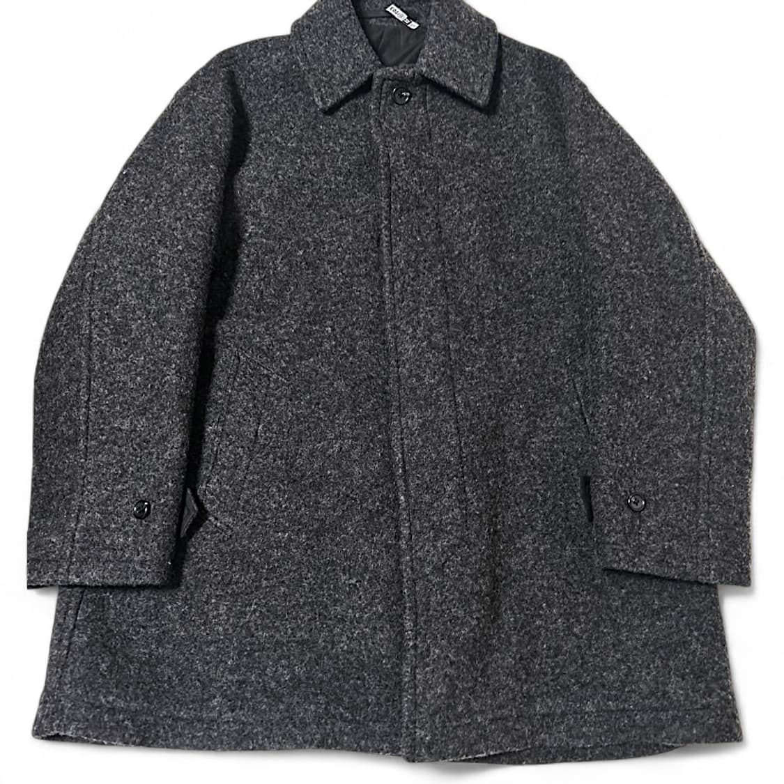 스티브 알란 니트 플렉 하프 발마칸 코트 상품이미지7