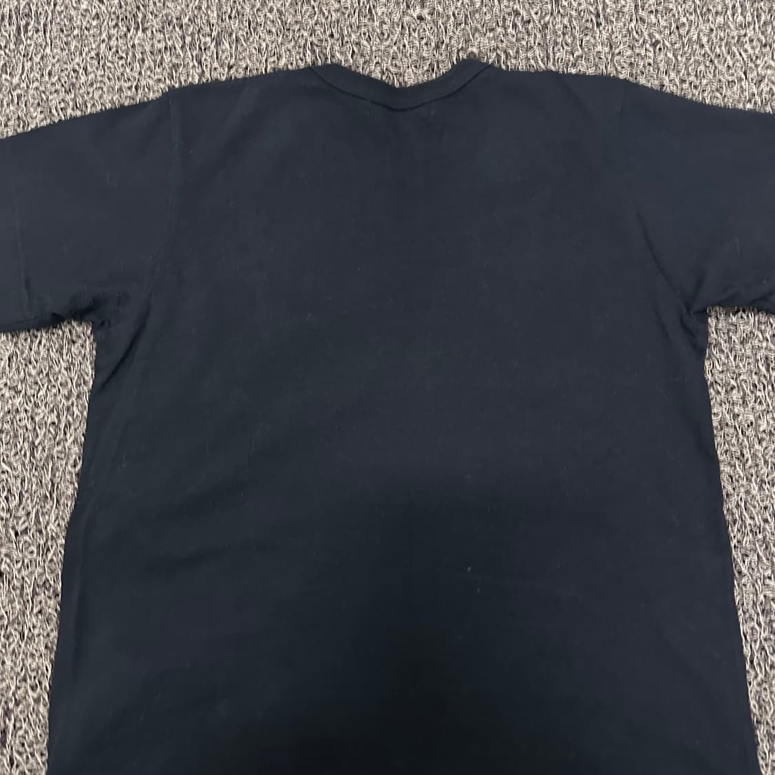 꼼데가르송 여성 더블 와펜 반팔티셔츠 블랙 S 상품이미지6