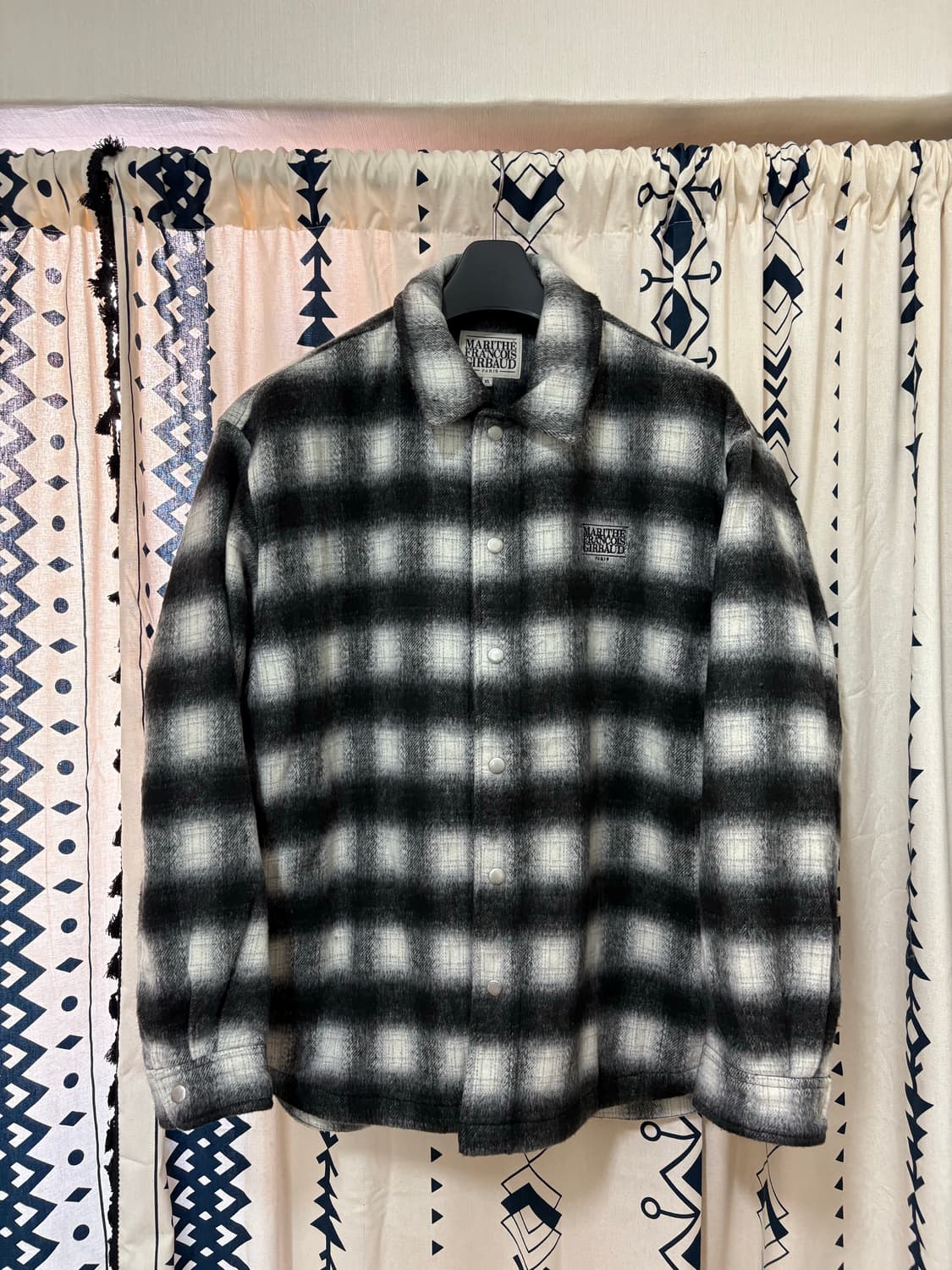 마리떼 CLASSIC LOGO OVERSIZED FLANNEL 상품이미지2