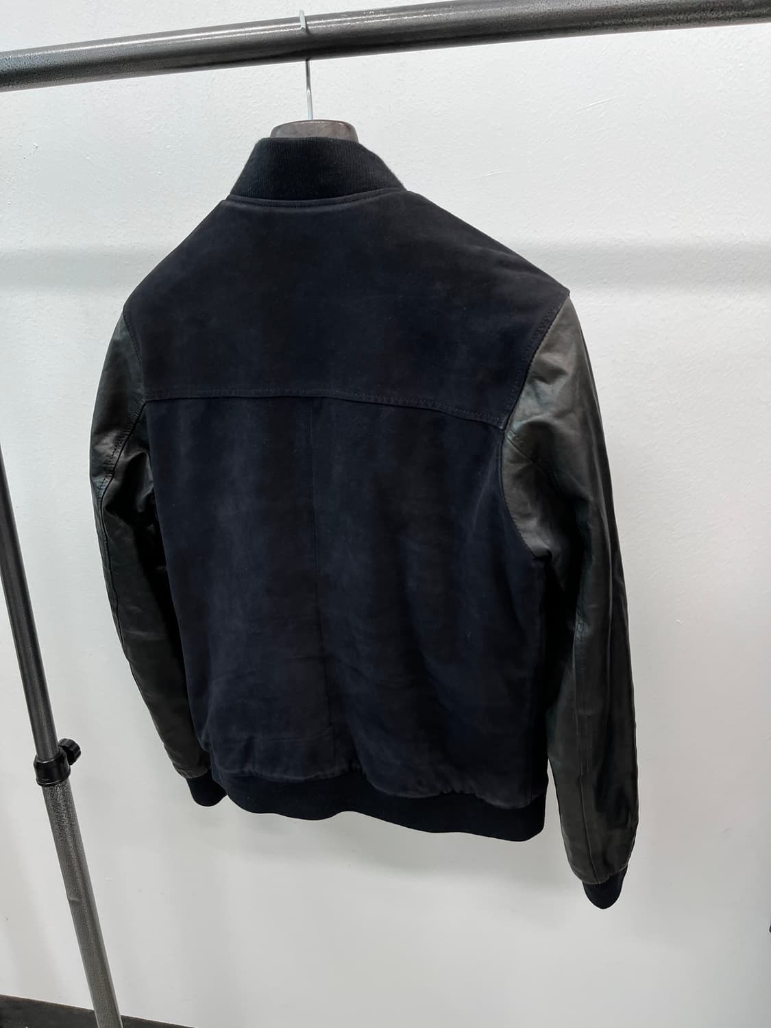 100) 캄파넬라 스웨이드 블루종자켓  상품이미지5