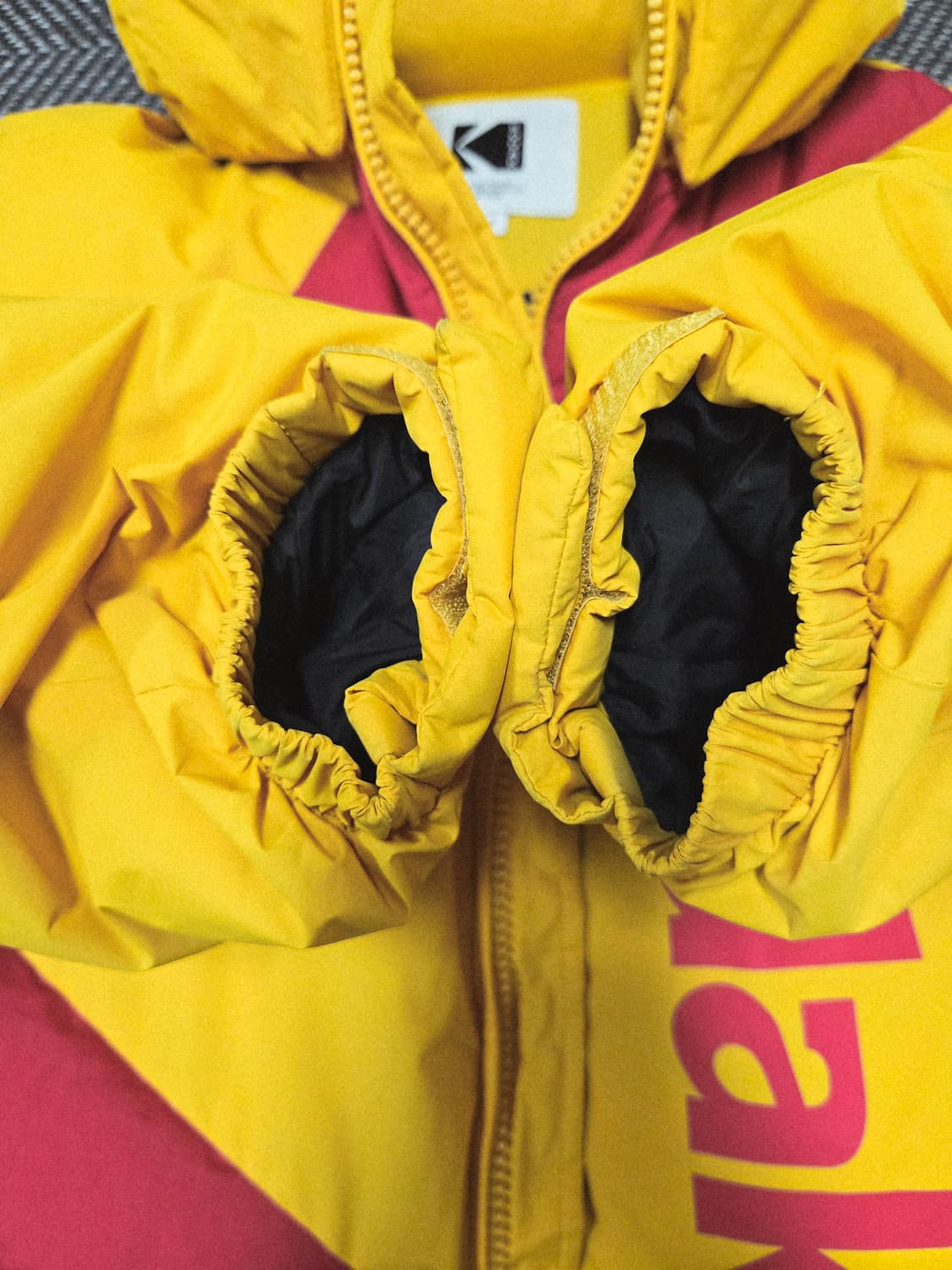 코닥 공용 숏패딩/헤비 아우터 케이 헤비 다운 자켓 상품이미지4