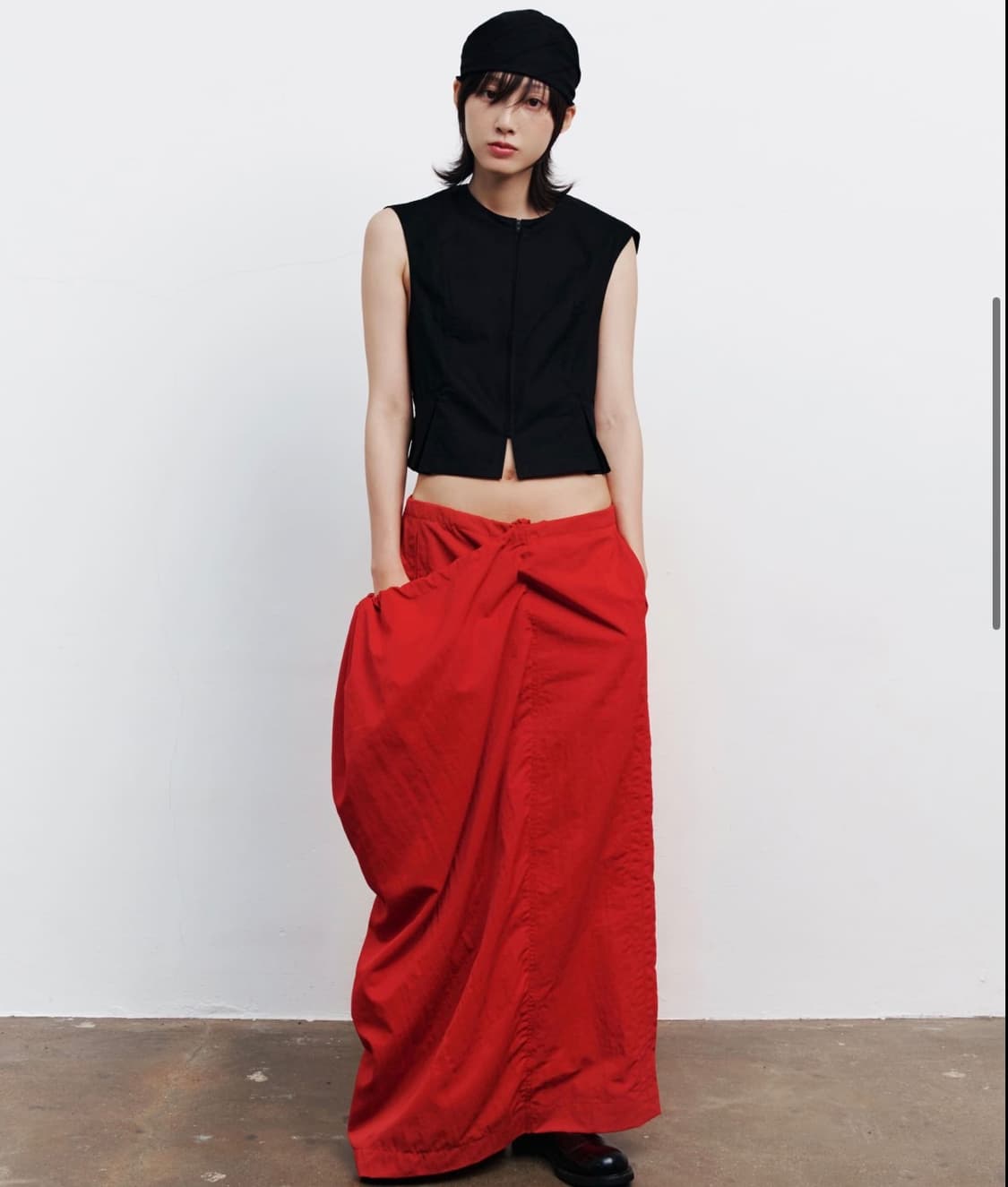 누마레 스카프 Nouvmaree garments dyed paneled 상품이미지6
