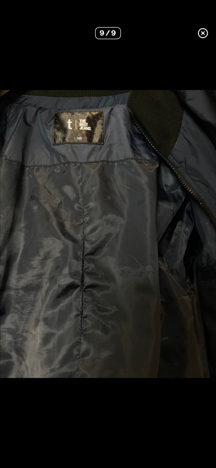 (105) tbj 네이비 락시크 블루종 바람막이 자켓 상품이미지9