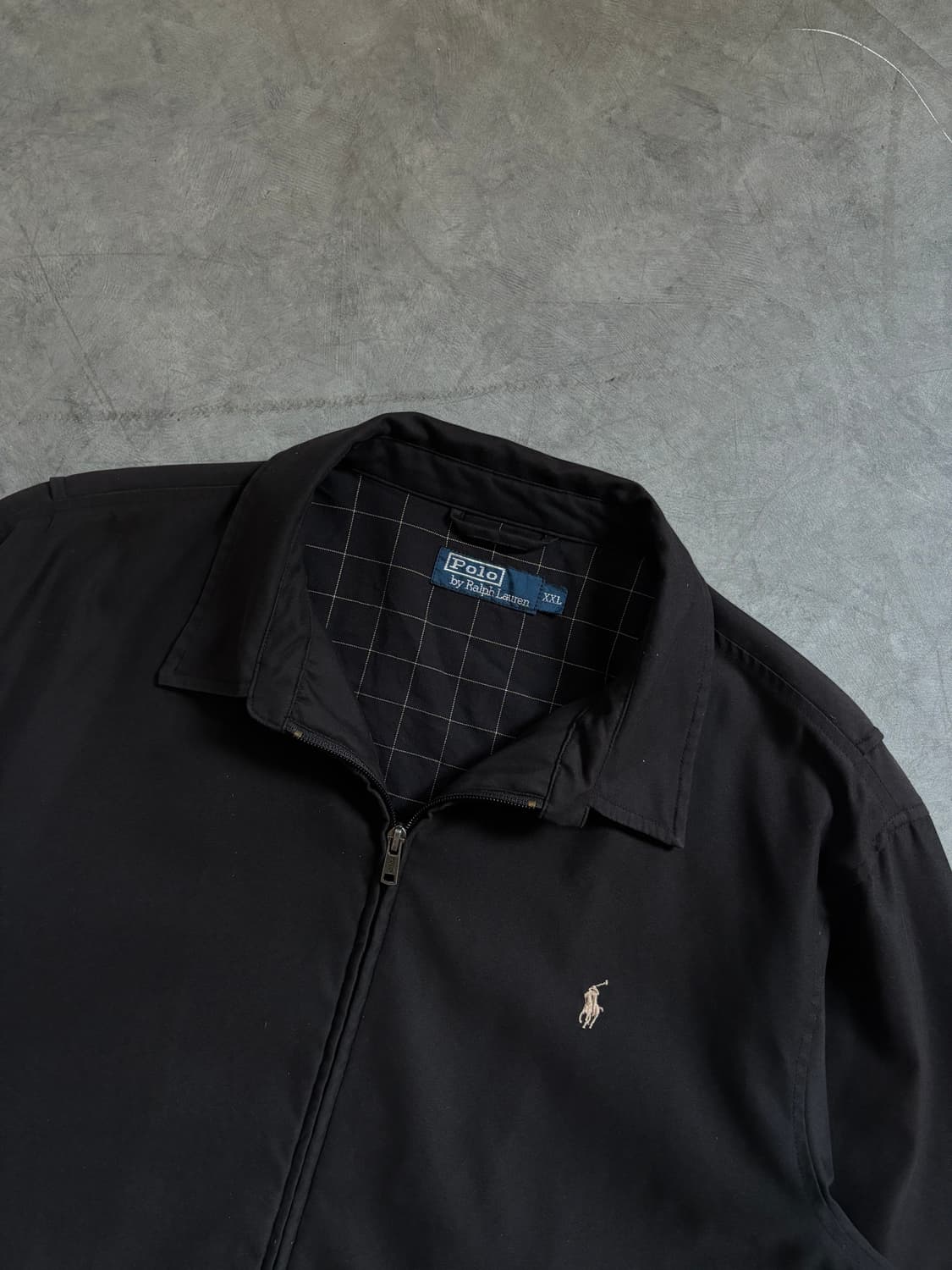 Polo 폴로 랄프로렌 블랙컬러 폴리쉘 헤링턴 자켓  상품이미지3