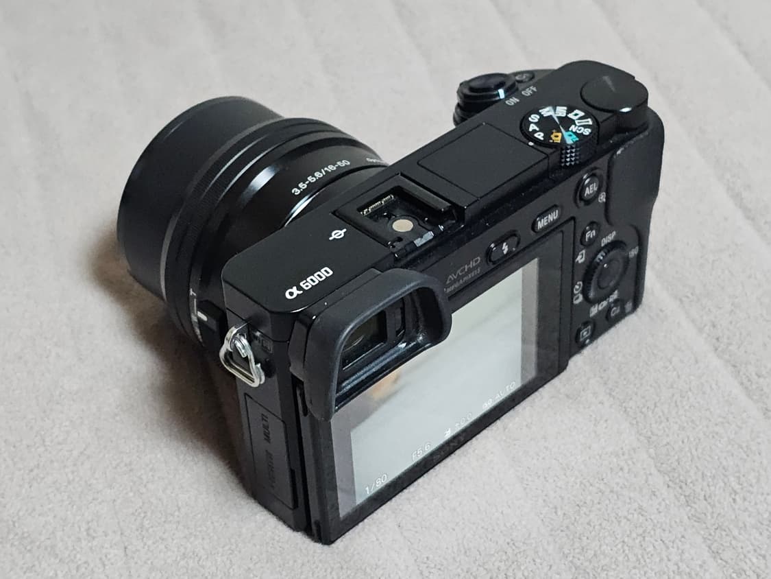 소니 A6000 미러리스 카메라 상품이미지6