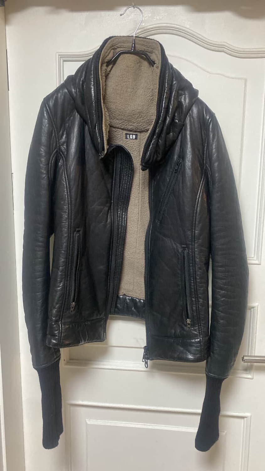 *rare* lgb leather bono jacket 상품이미지1