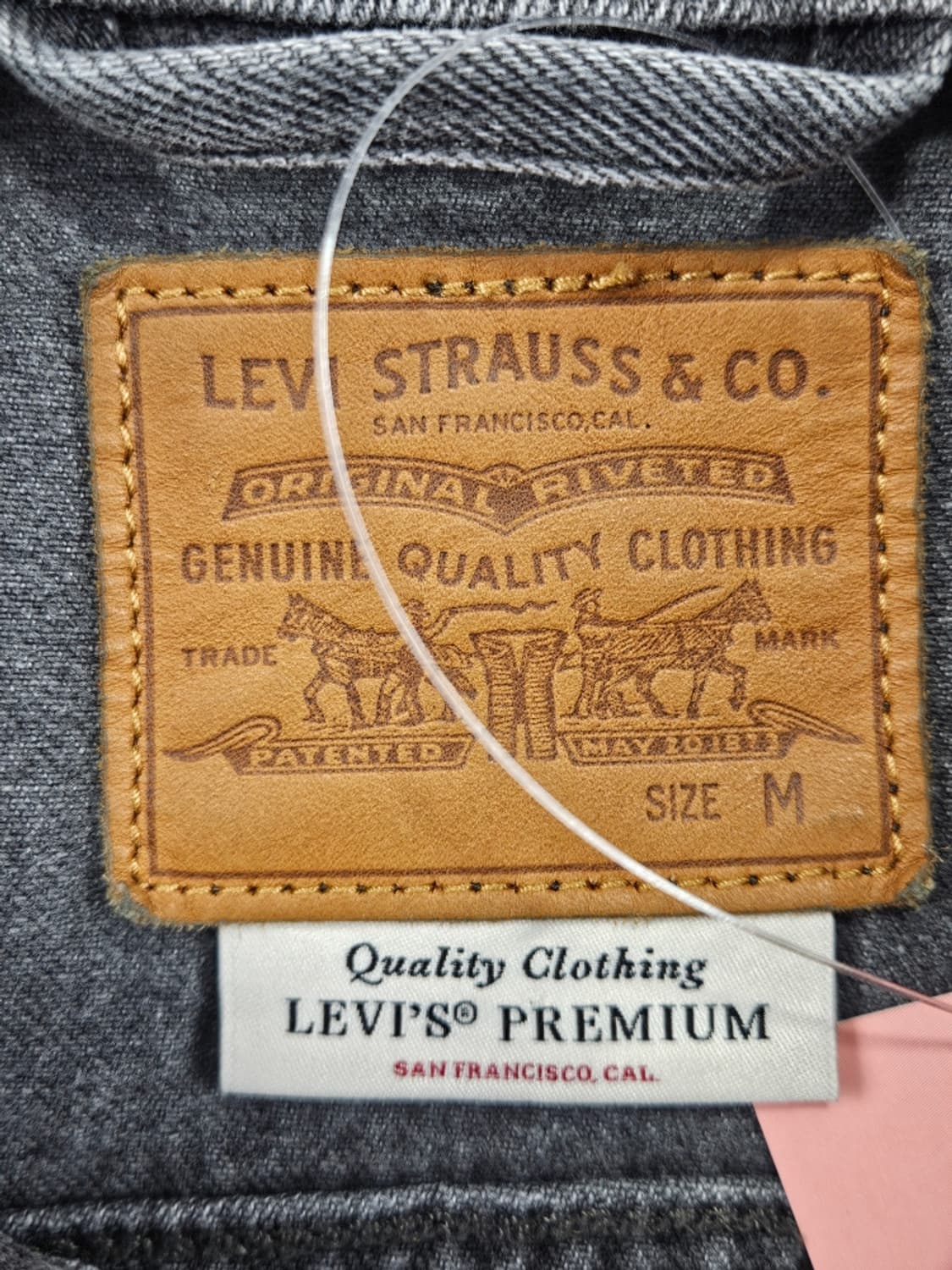 리바이스 그레이 데님 트러커 자켓 ( M ) / 11582 상품이미지7