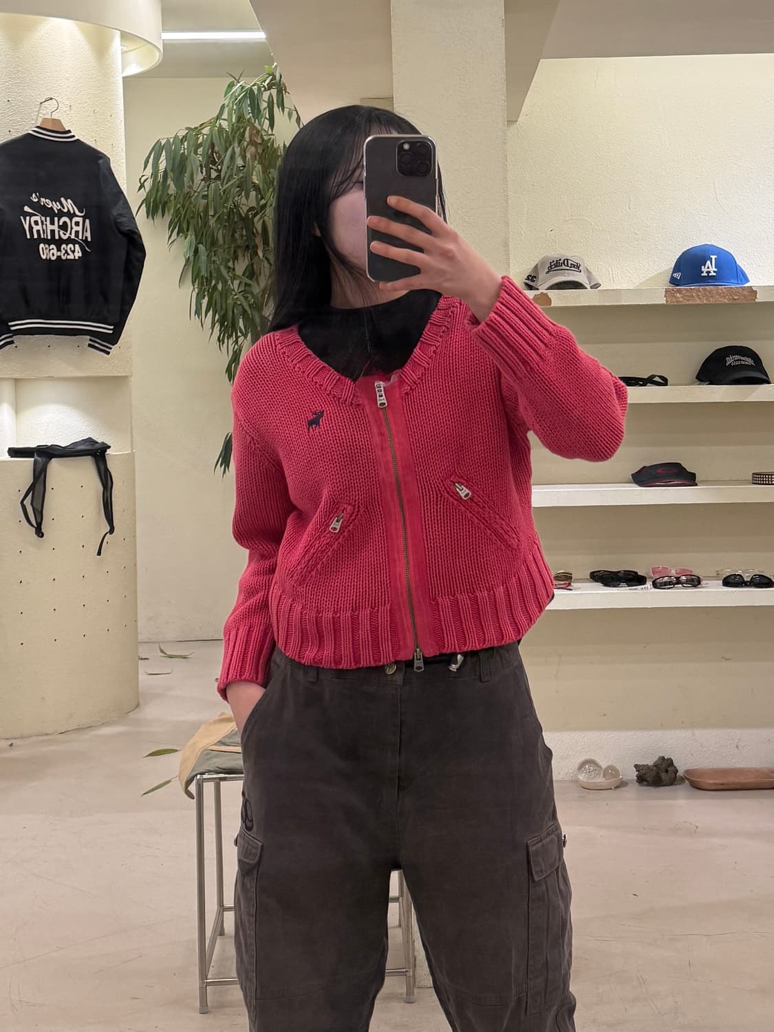 아베크롬비 여성 니트 집업 가디건 U479 상품이미지1