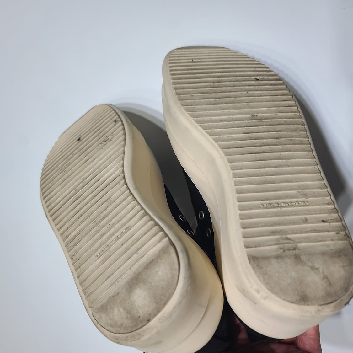 릭오웬스 데님 컨버스 메가범퍼[43.5] 상품이미지5