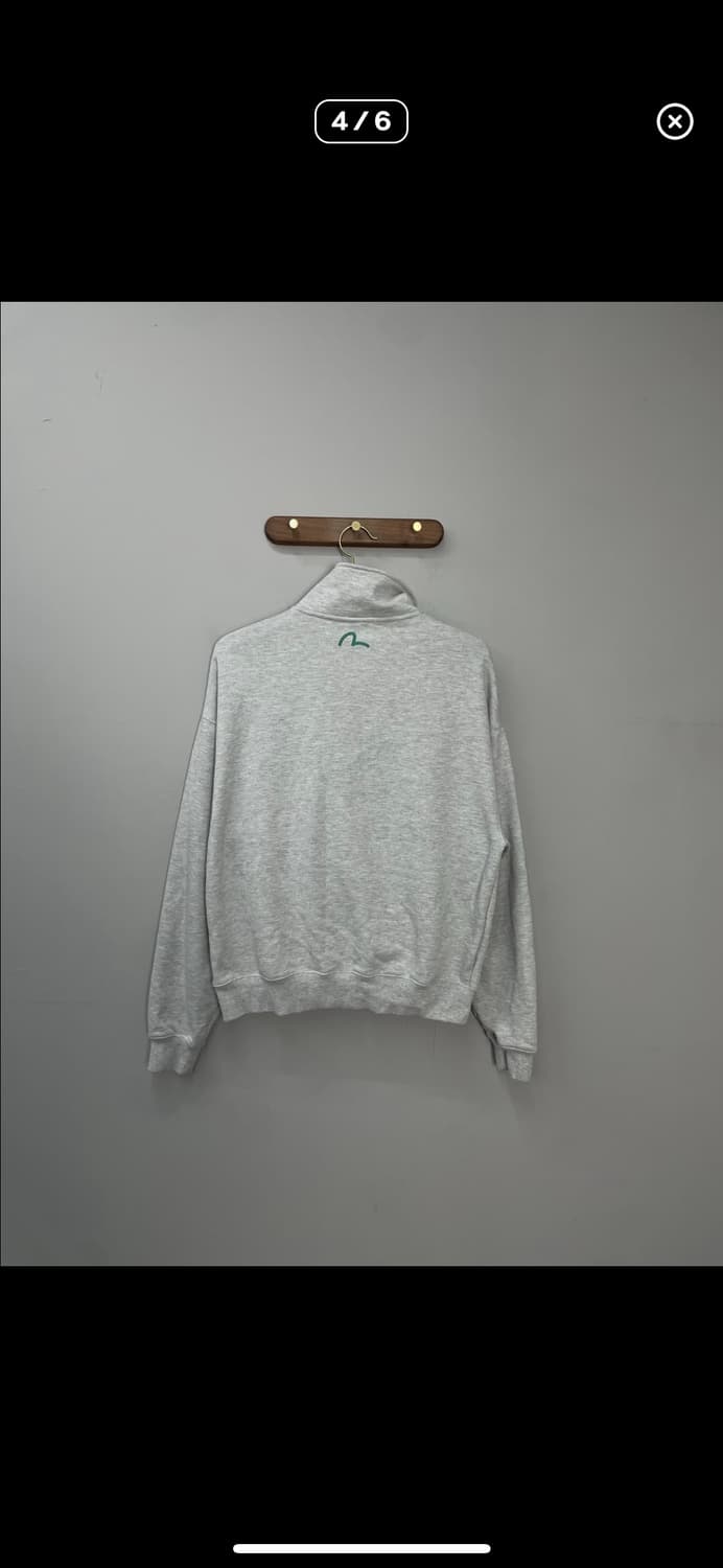 에비수 히든영문 포켓 하프집업 맨투맨 A3005 상품이미지4