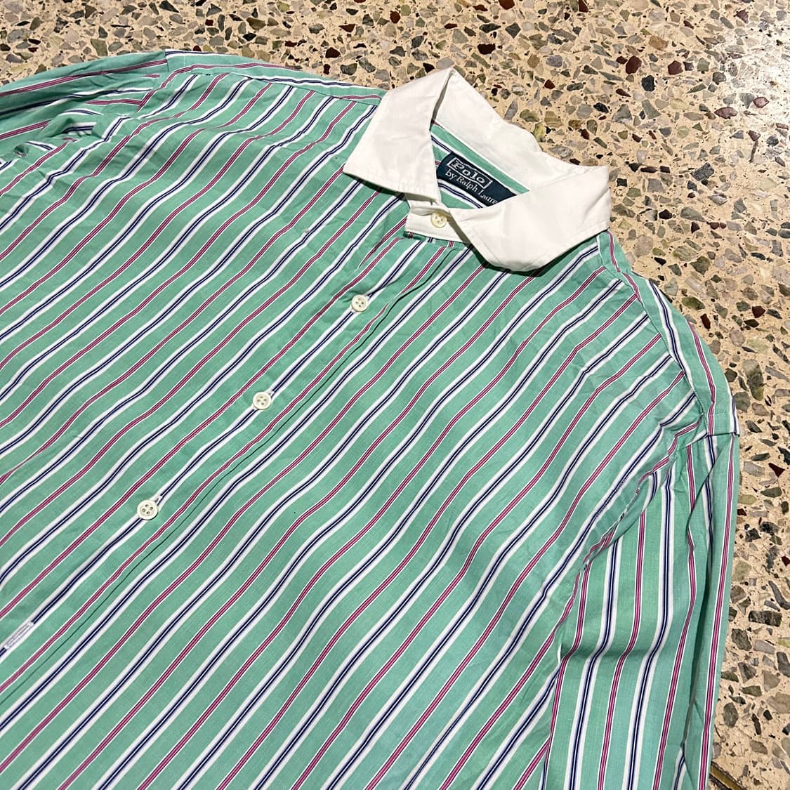 폴로(POLO RalphLauren) 민트스트라이프 셔츠 상품이미지2