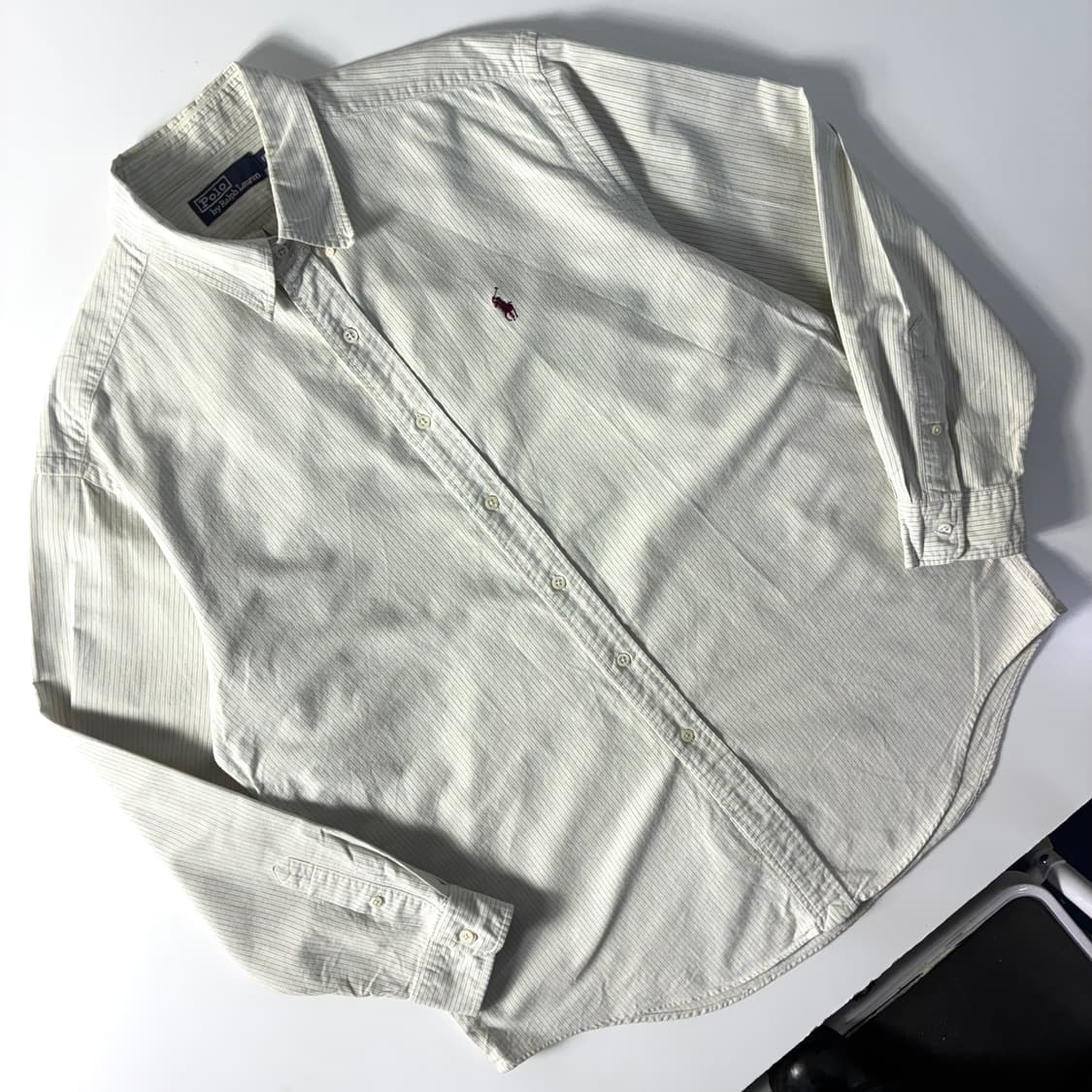 Polo  폴로 랄프로렌 자수 코튼 스트라이프 셔츠  상품이미지2