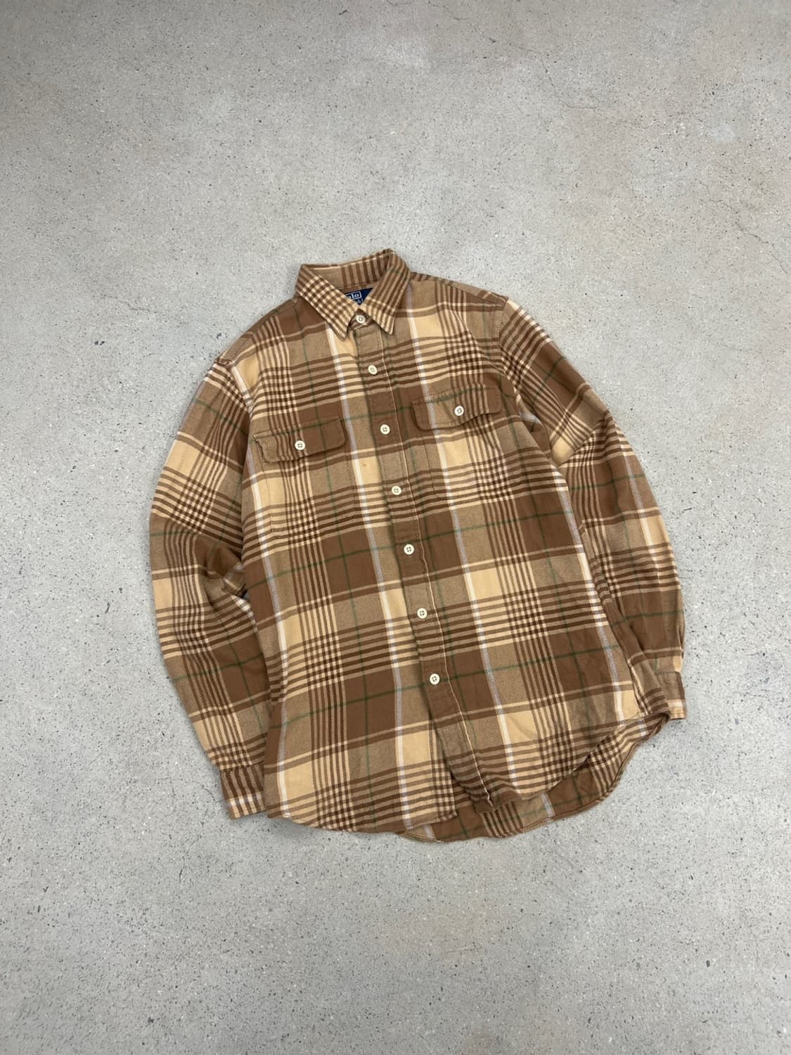 폴로 랄프로렌 엘보패치 체크 셔츠 상품이미지3