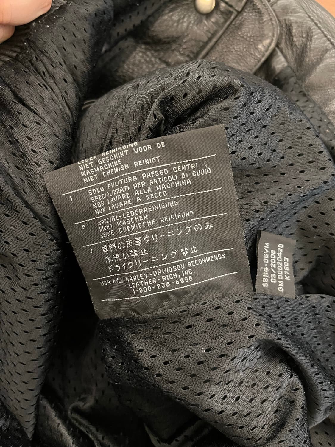- Harley-Davidson Torqus Leather  Jacket 상품이미지4