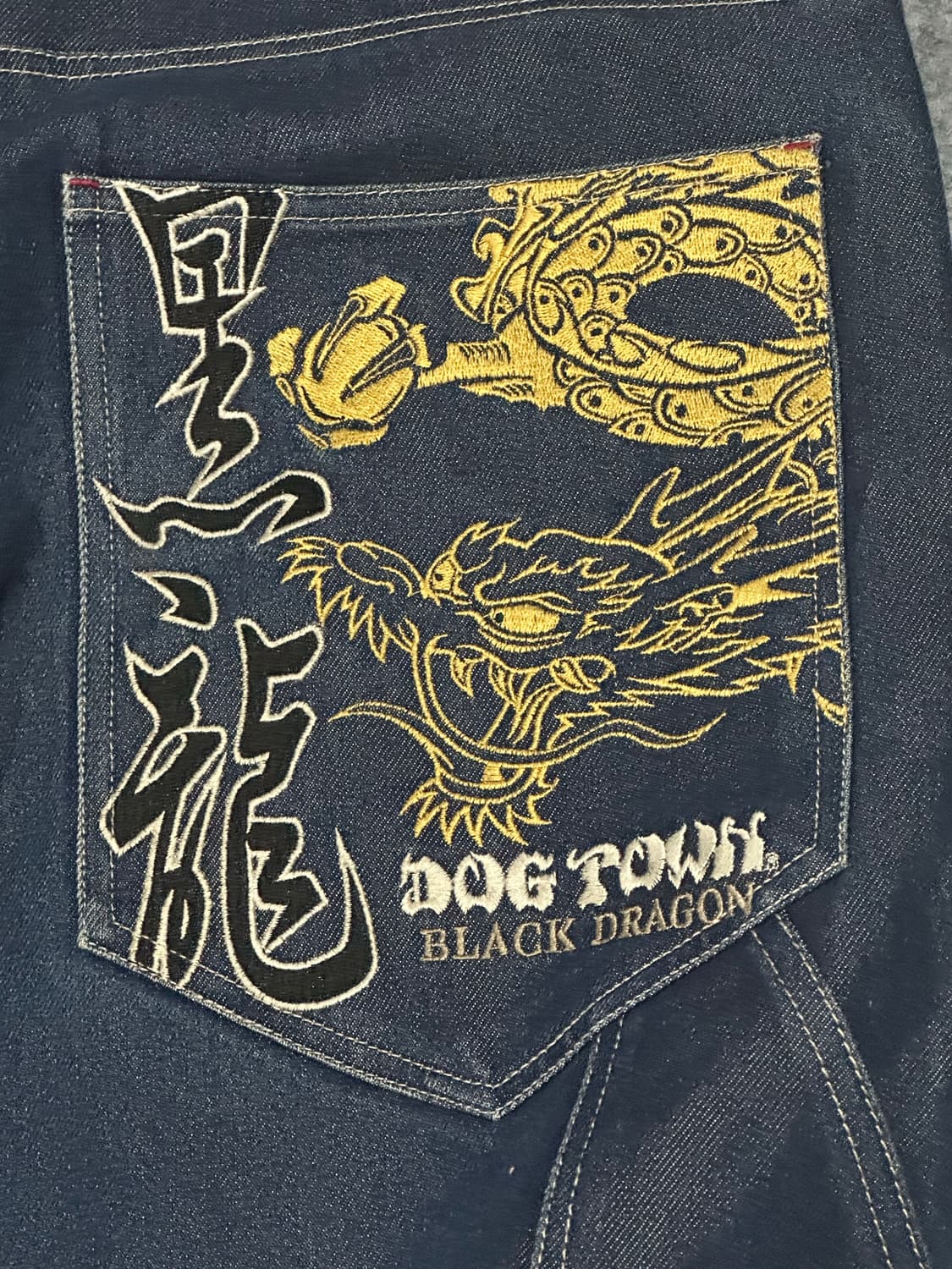 DOGTOWN 와이드 데님팬츠 XL 상품이미지5