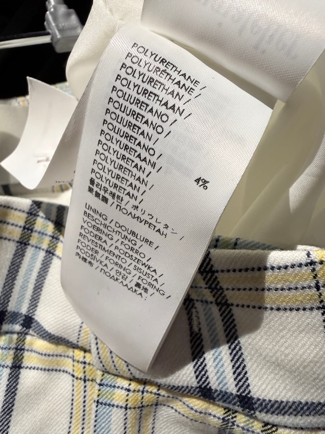 lesugiatelier 르수기아뜰리에 체크 팬츠 상품이미지5