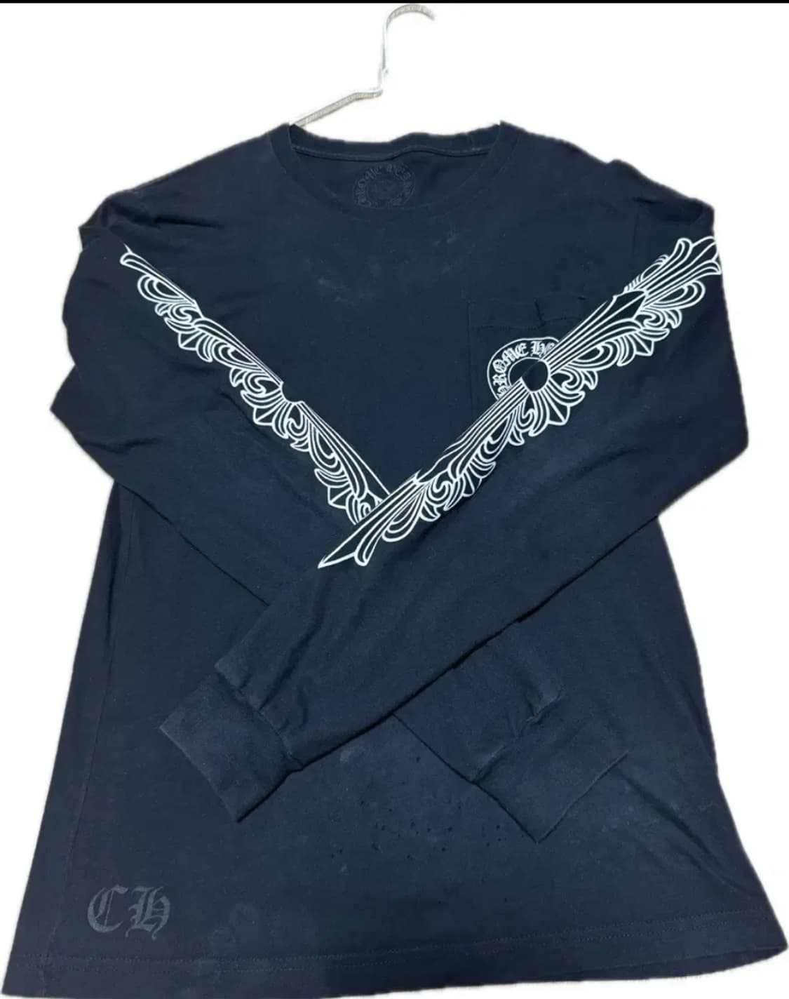 크롬하츠 플로랄 롱슬리브 M 상품이미지1