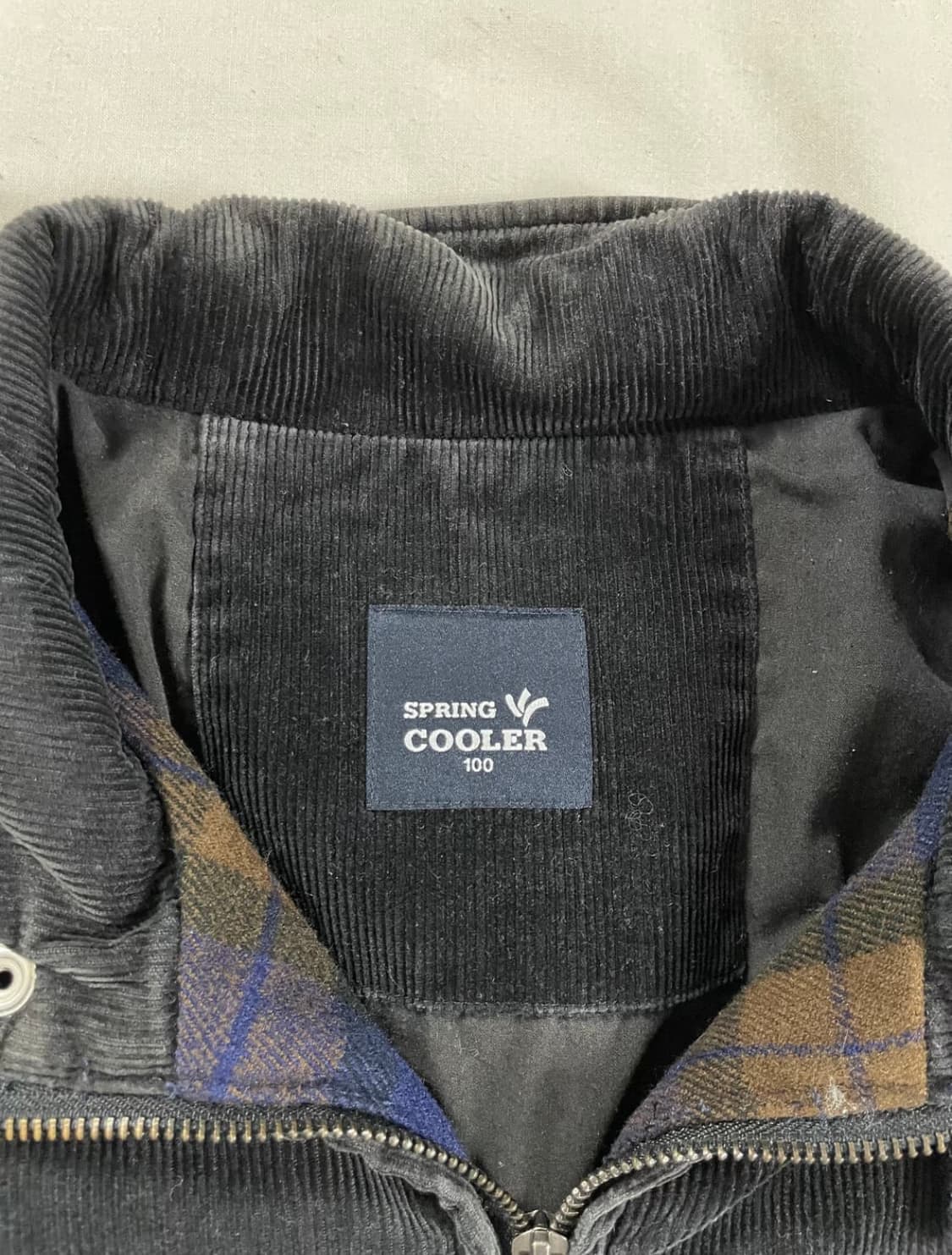 Spring Cooler 코듀로이 울 블루종 자켓 100 상품이미지3