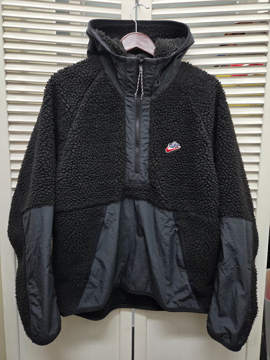 나이키 헤리티지 윈터 후드 하프집업 상품이미지1