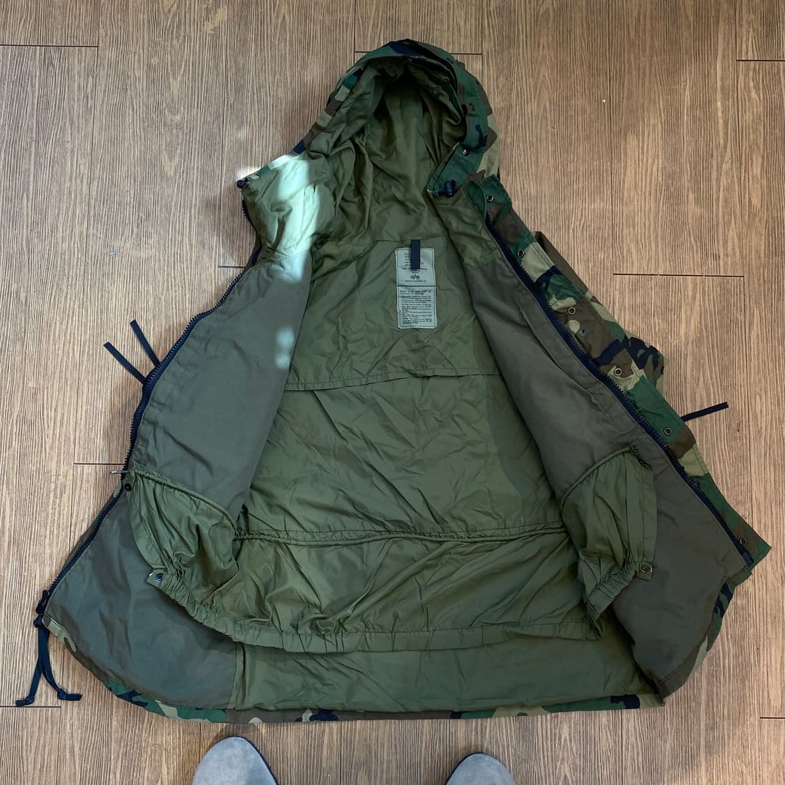 🌊US army alpha woodland goretex L-S 상품이미지3
