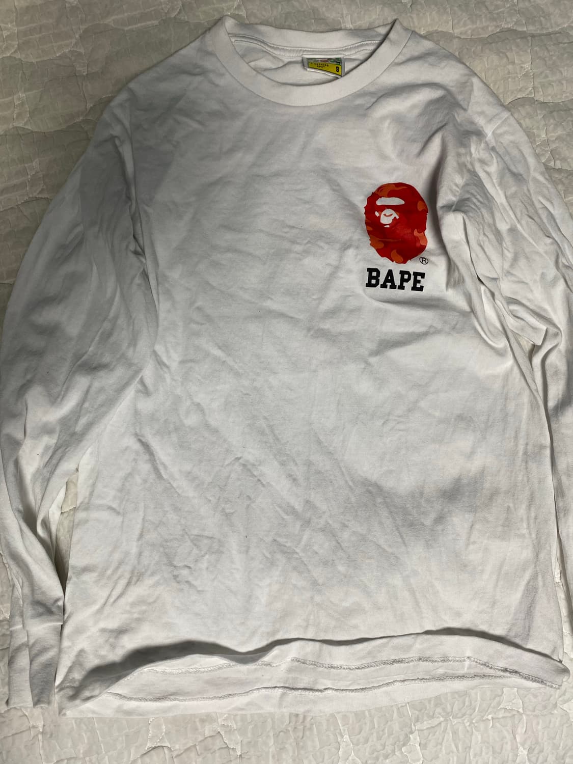 베이프 롱슬리브 (급처) 상품이미지1