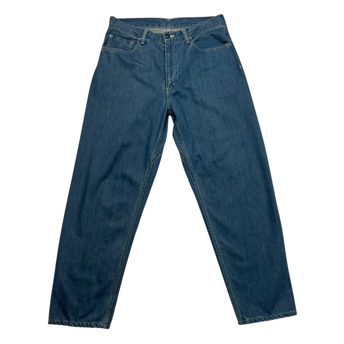 나나미카 와이드 데님 팬츠 인디고 34inch 상품이미지1