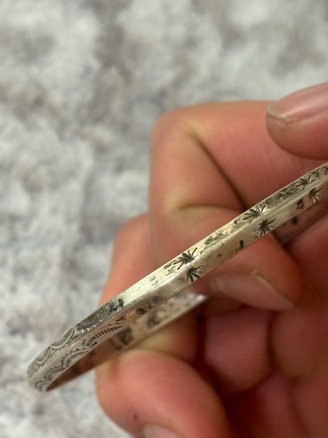 [2pcs] 빈티지 네이티브 아메리칸 주얼리 나바호 뱅글 상품이미지7