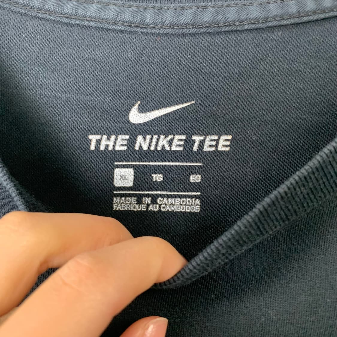 나이키 더블스우시 블랙 롱슬리브 상품이미지8