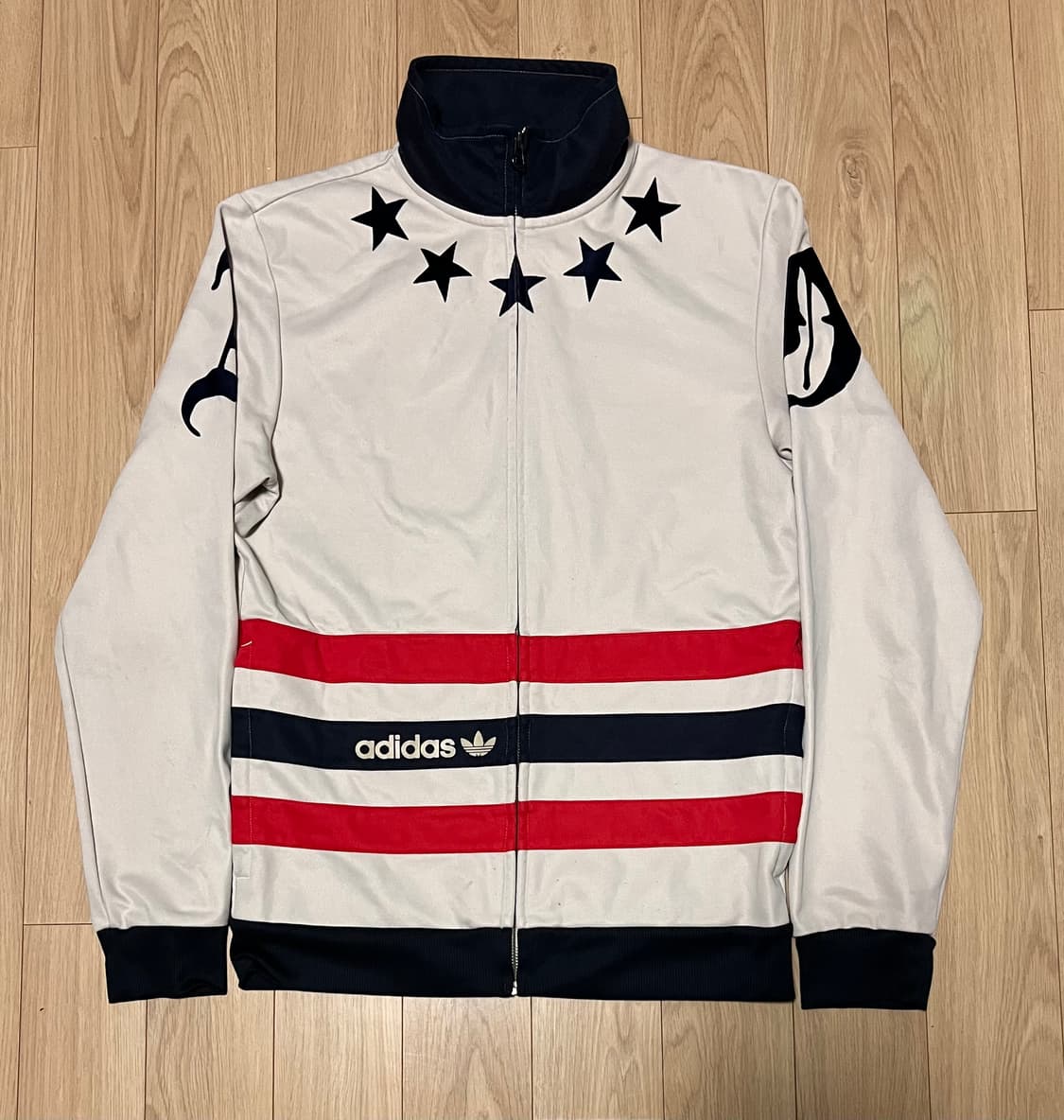 아디다스 스타 스트라이프 트랙탑 져지 100 상품이미지1