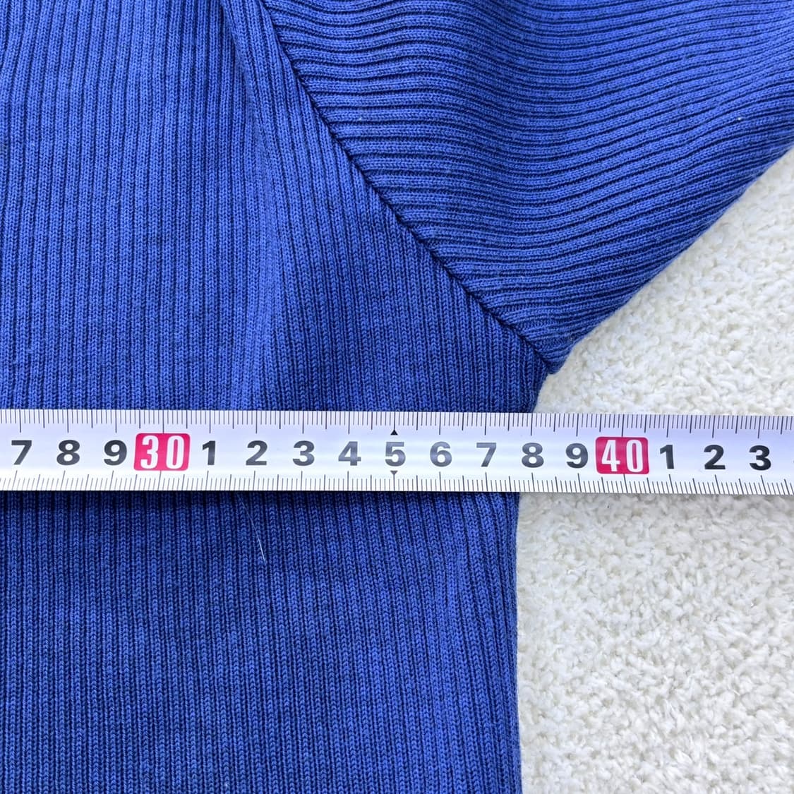 S 플라스틱아일랜드 볼륨 소매 가디건 0306E 상품이미지6