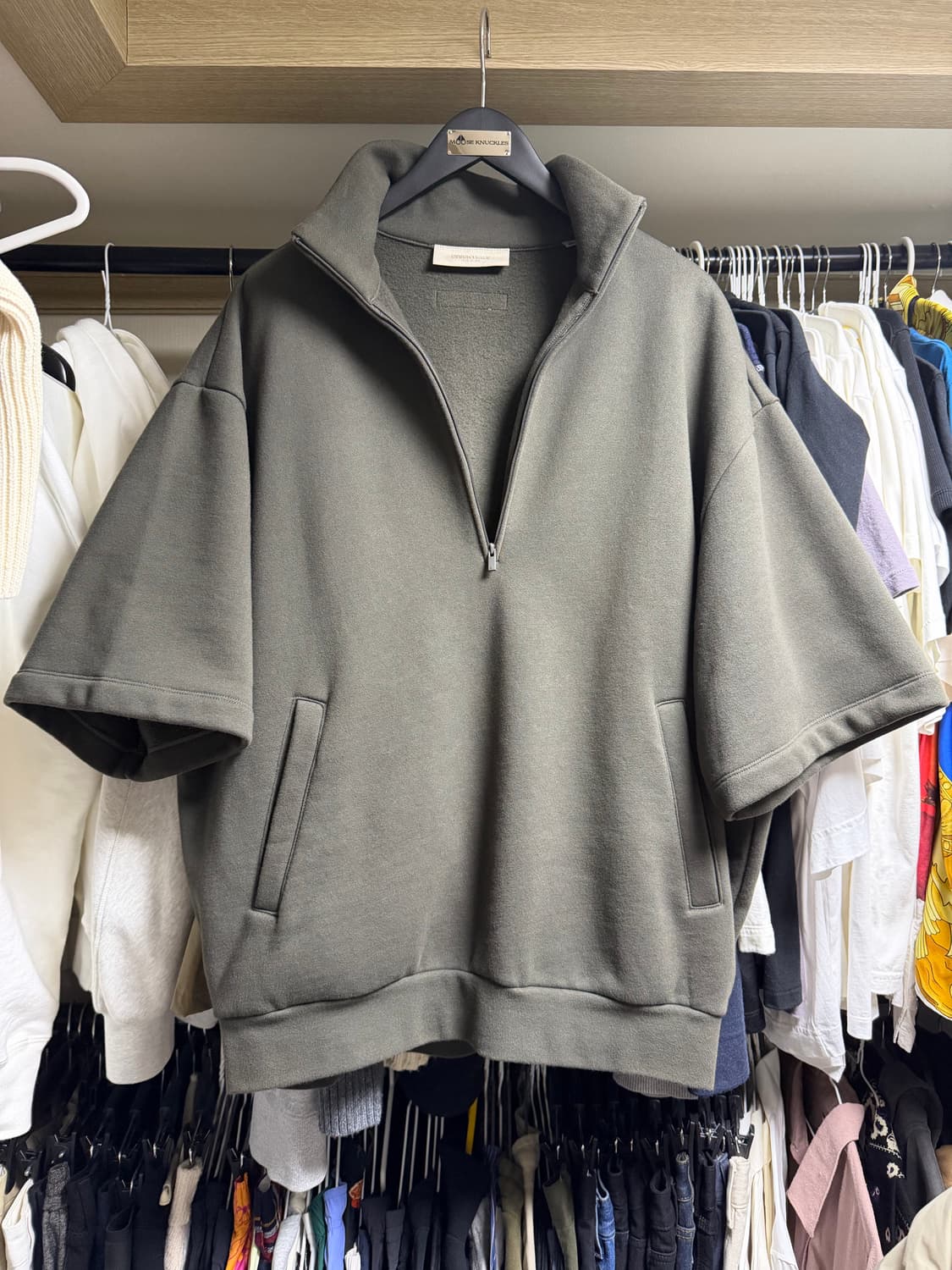 피어오브갓 에센셜 반팔집업 상품이미지1