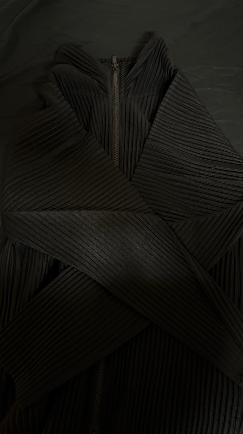 [2] 옴므 플리세 베이직 집업 상품이미지1