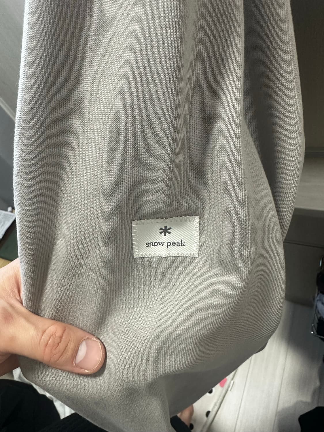 스노우피크 맨투맨 새상품 상품이미지3