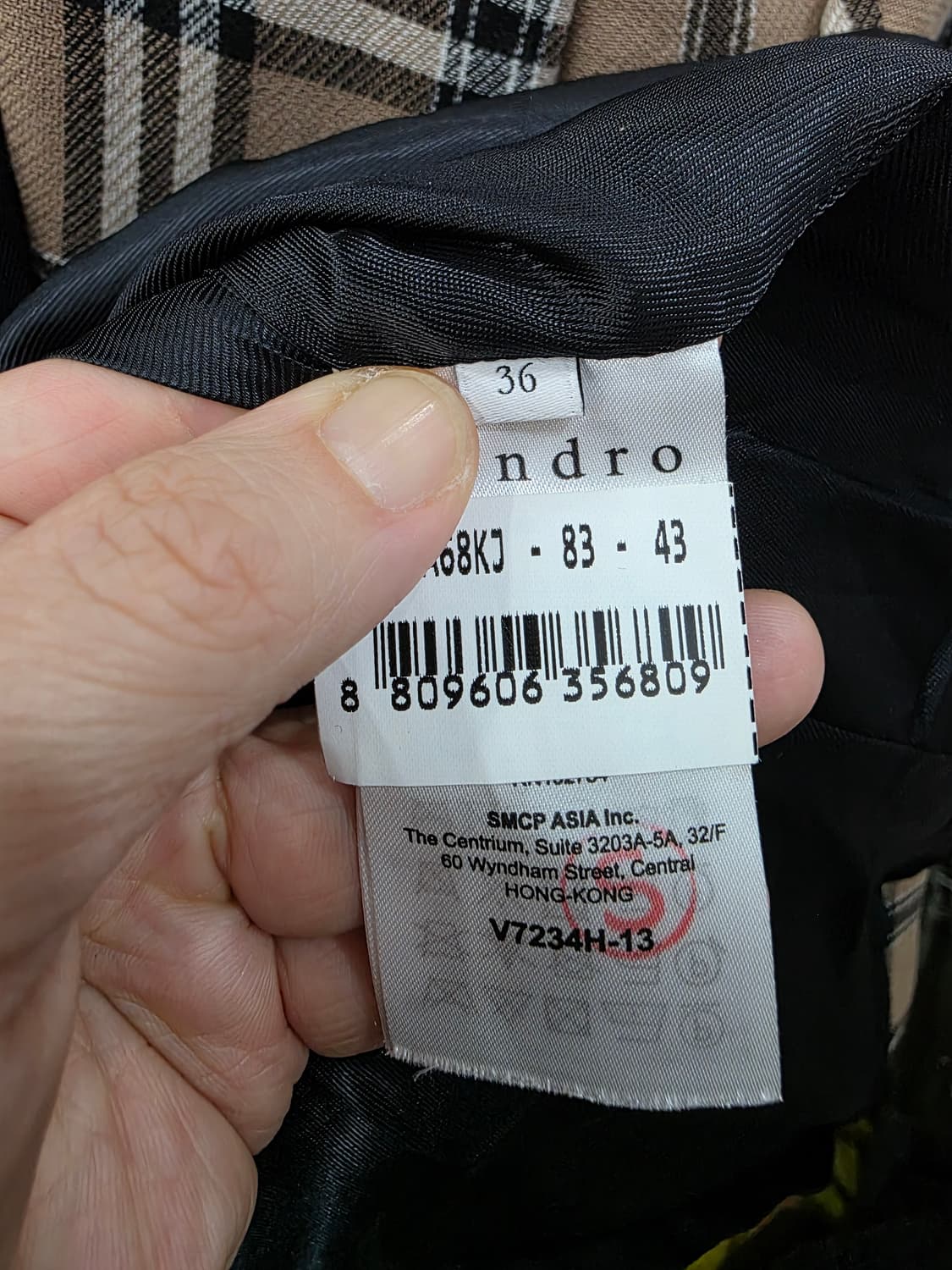 산드로 여성 자켓 상품이미지4