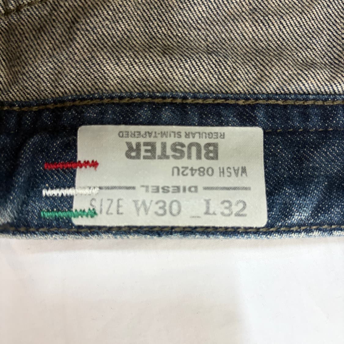디젤 버스터 메이드인 이탈리아 레귤러 스트레이트 데님팬츠 상품이미지5