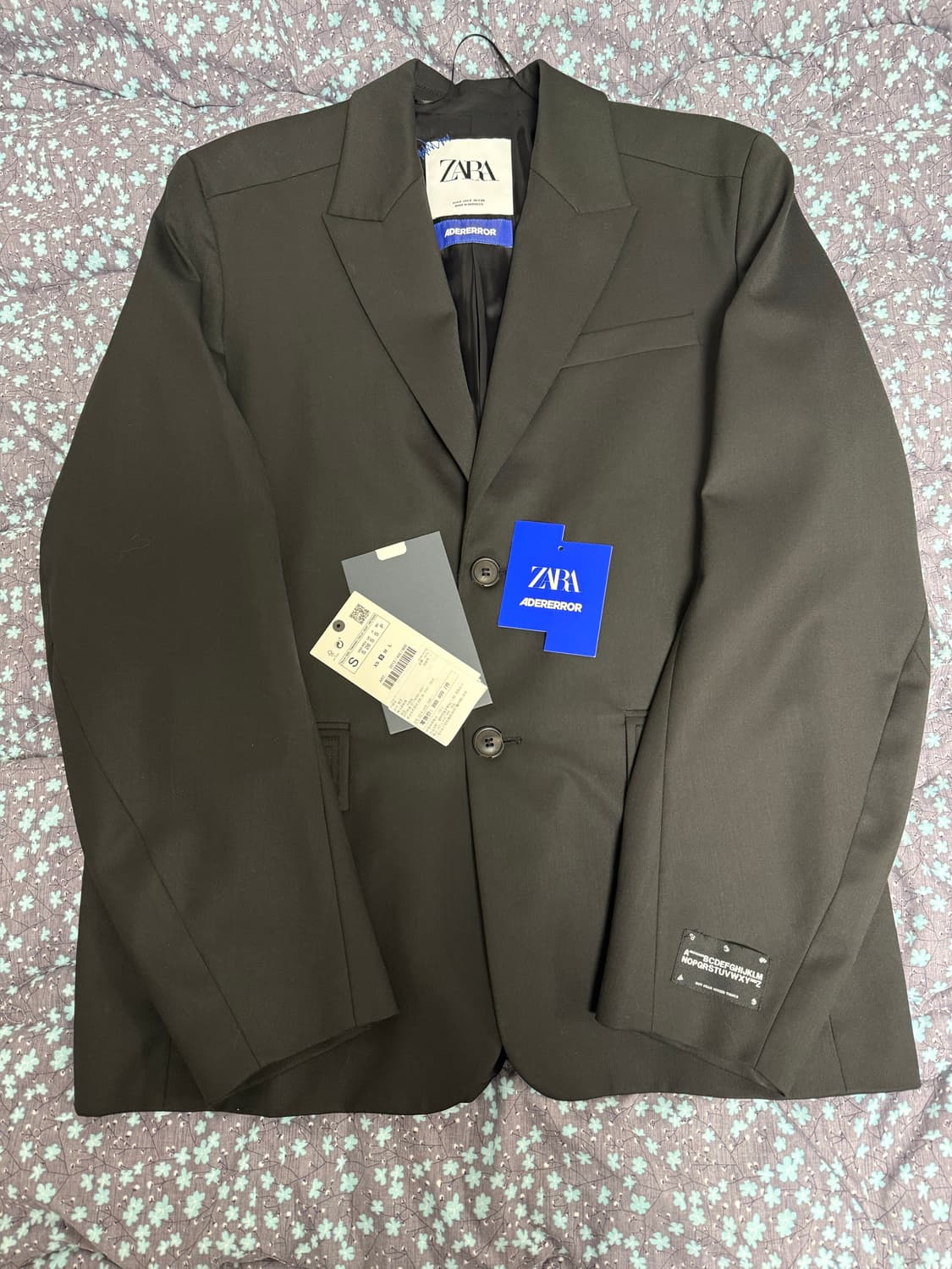 [S]자라 x 아더에러 오버사이즈 블레이저 블랙 상품이미지1