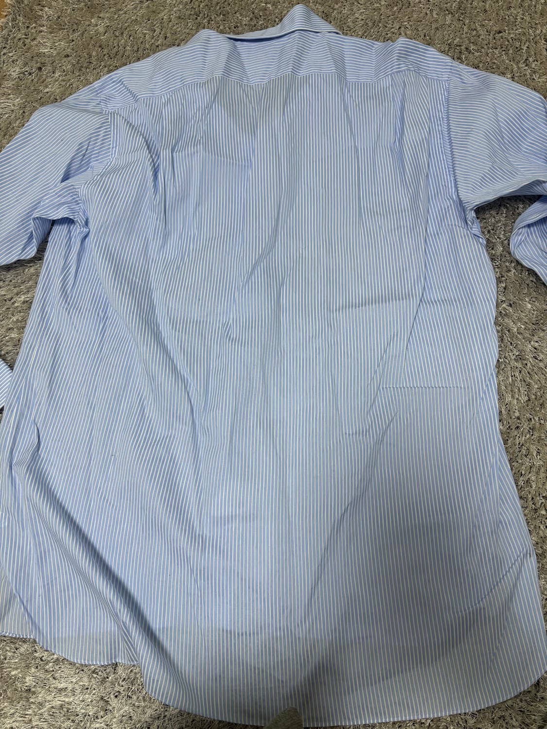 일제 DUNHILL 스트라이프셔츠 사이즈 105-110 상품이미지9