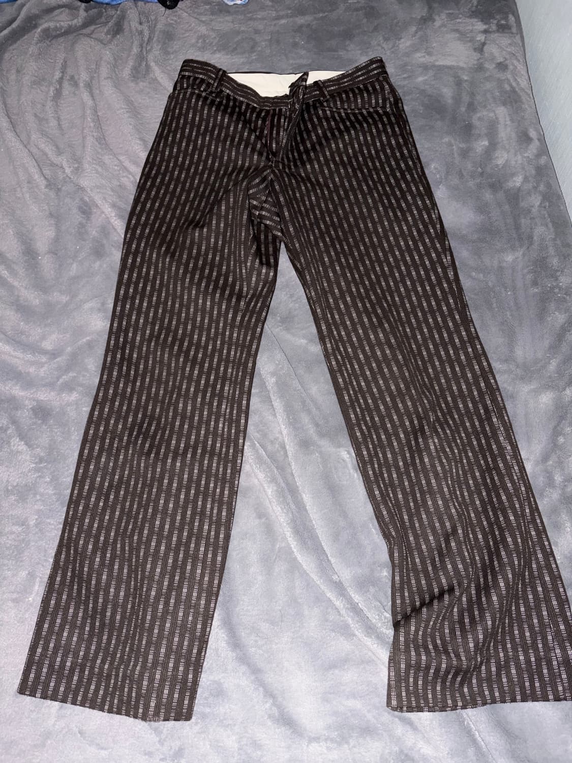 세미 부츠컷 바지 줄무늬 상품이미지1