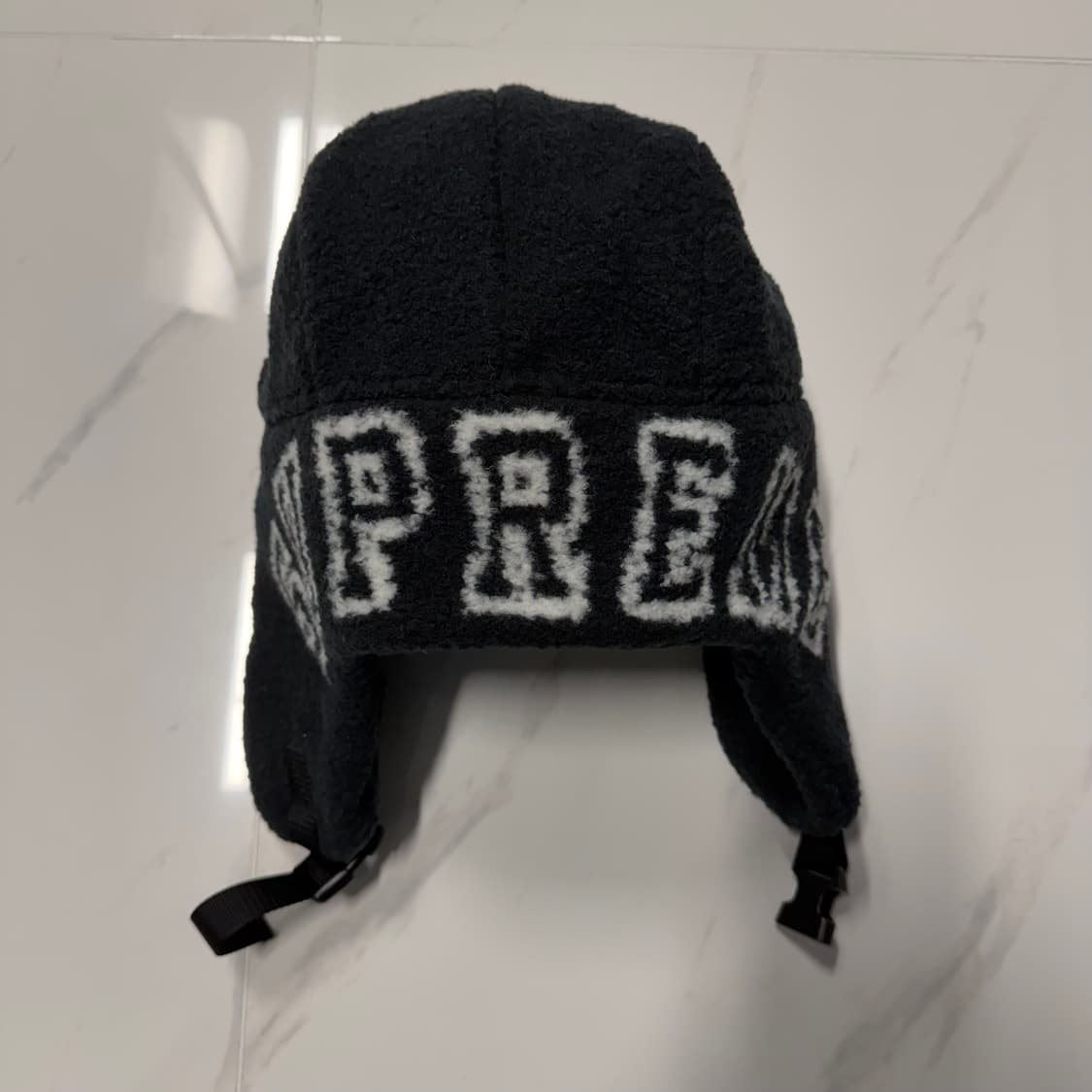 슈프림 셔링 트루퍼 블랙 23f/w 양털 군밤 모자 M/L 상품이미지3