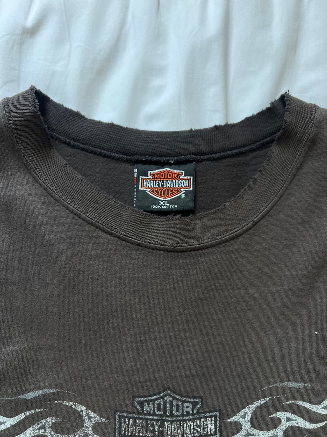 [XL] 90s 빈티지 할리데이비슨 슬리브리스  상품이미지6