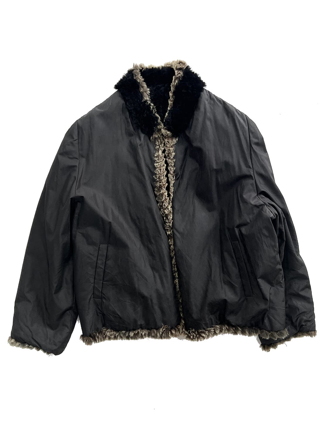 빈티지 리버서블 퍼 자켓 상품이미지2