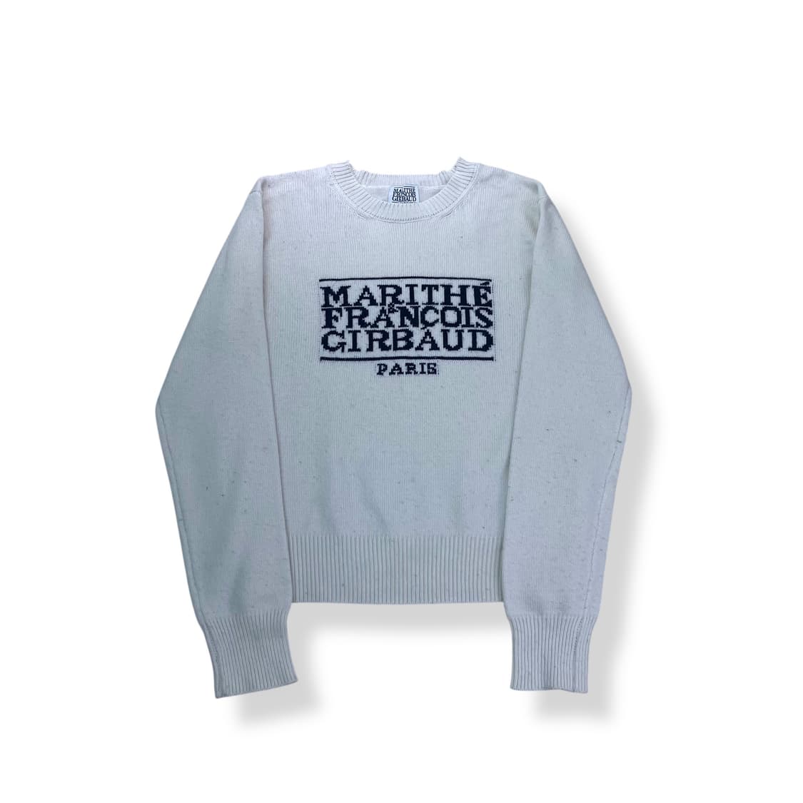 W 95 마리떼 프랑소와 저버 빅로고 니트 상품이미지1