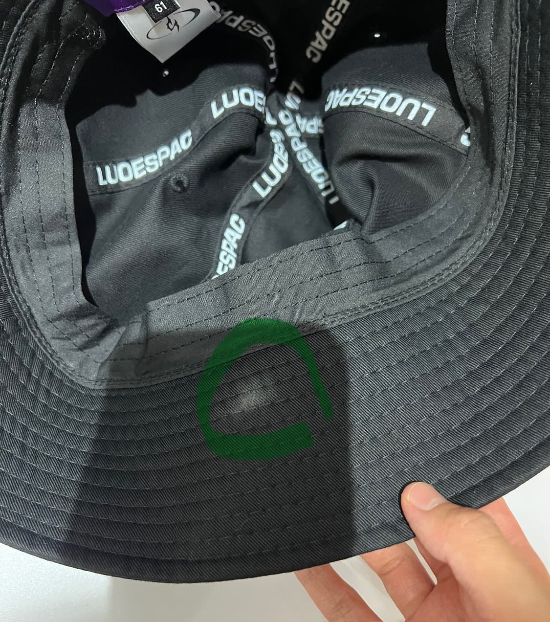 루오에스팩(luoespac) 오버핏 라운드 버킷햇 상품이미지8