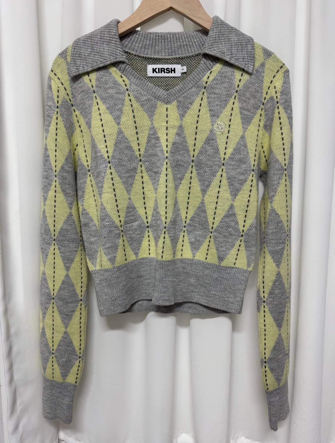 키르시 아가일 니트 상품이미지3