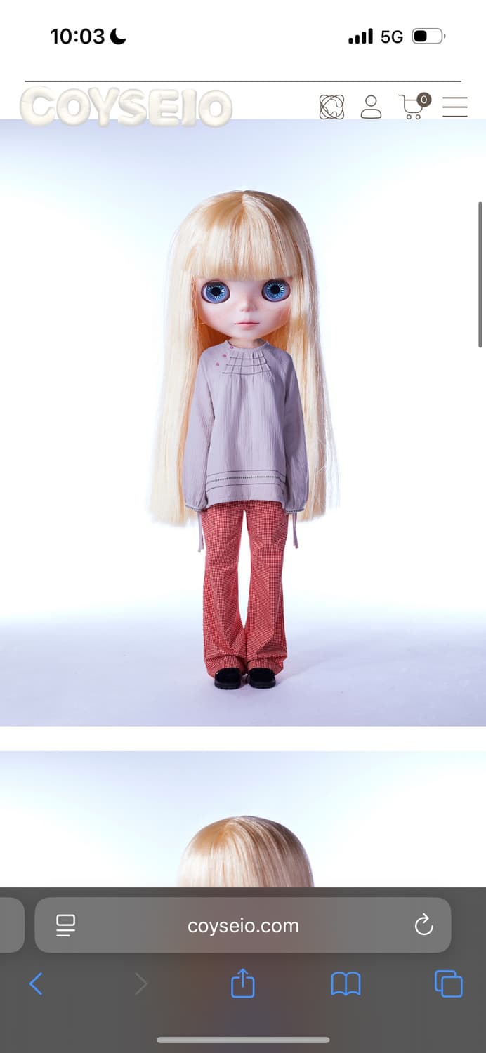 코이세이오 x 브라이스 블라우스 상품이미지2