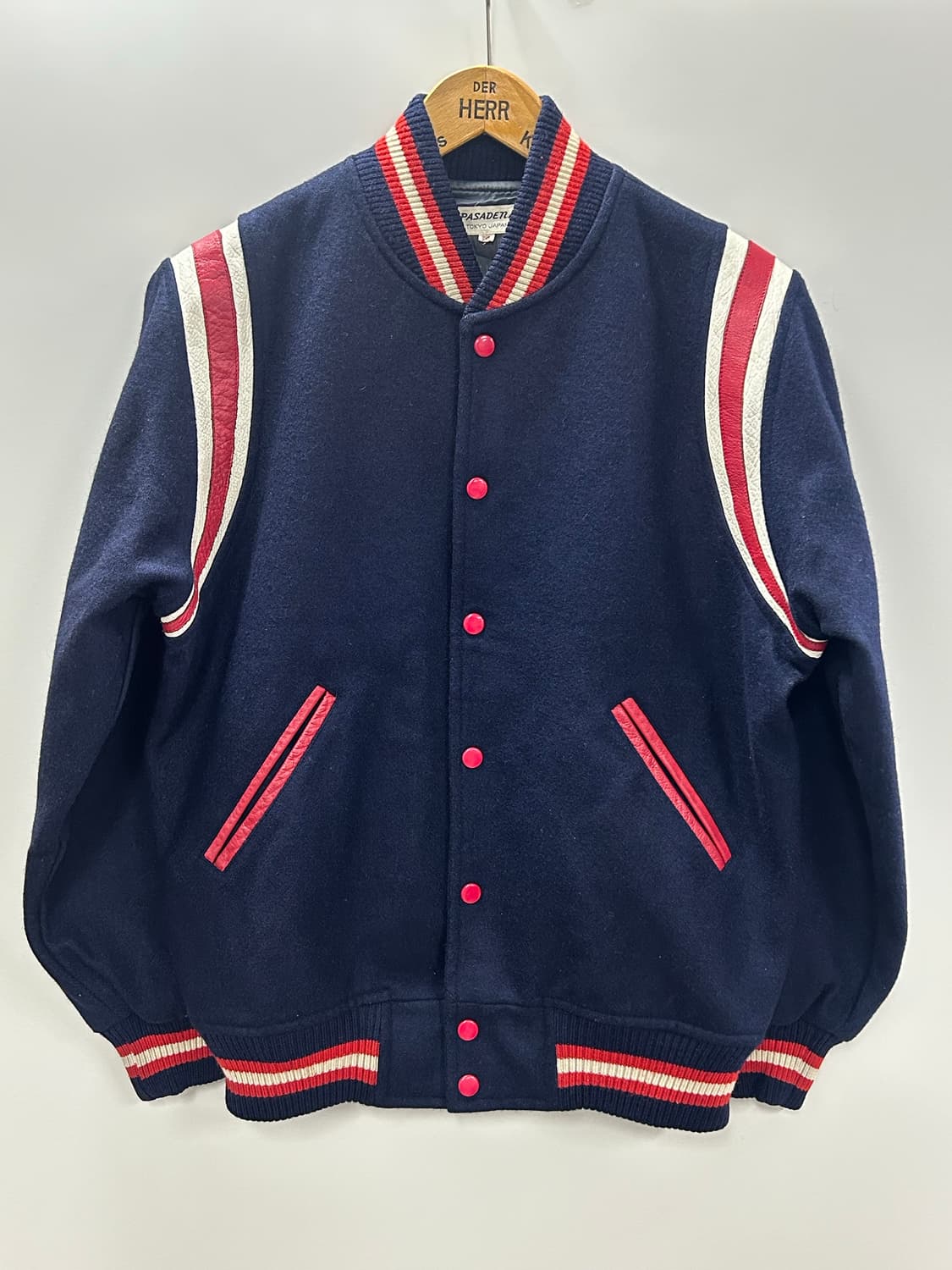 빈티지 바시티 자켓 상품이미지1