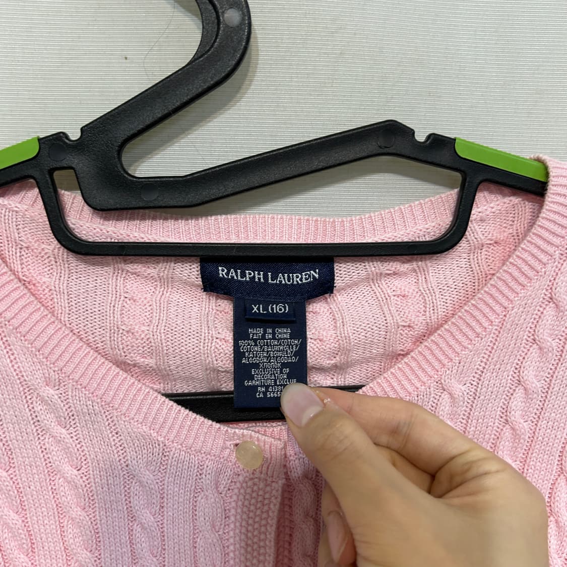 폴로 랄프로렌 니트 가디건 여성 55정도 상품이미지2