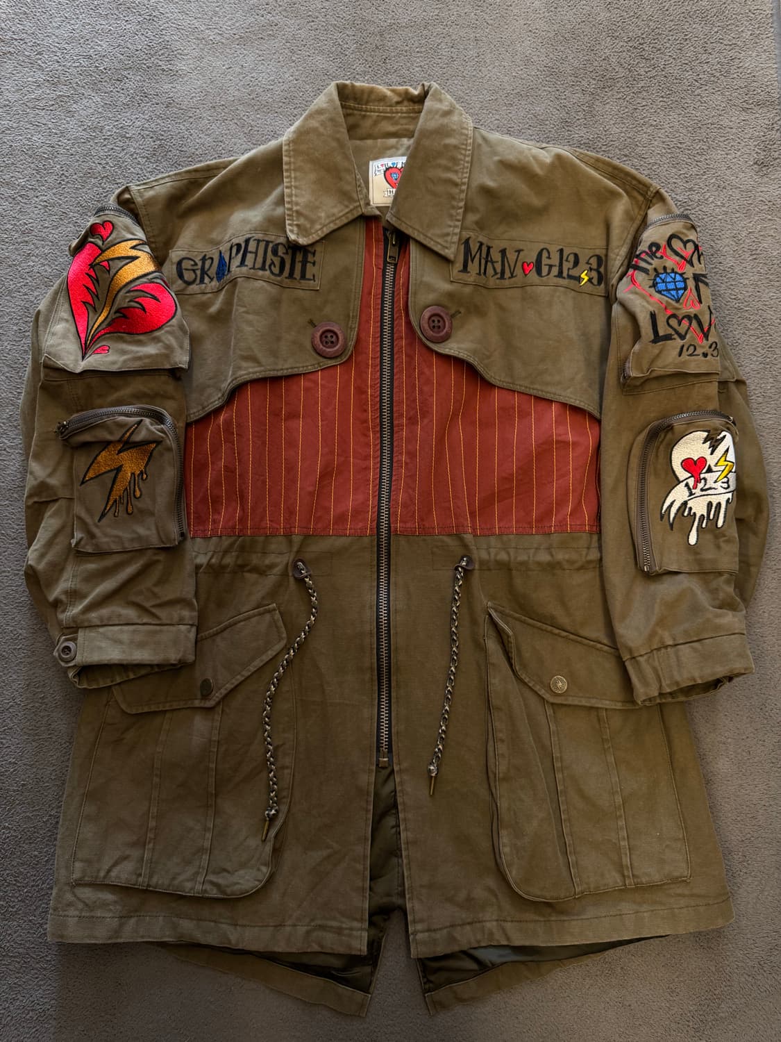 만지 사파리 자켓 처분  상품이미지1