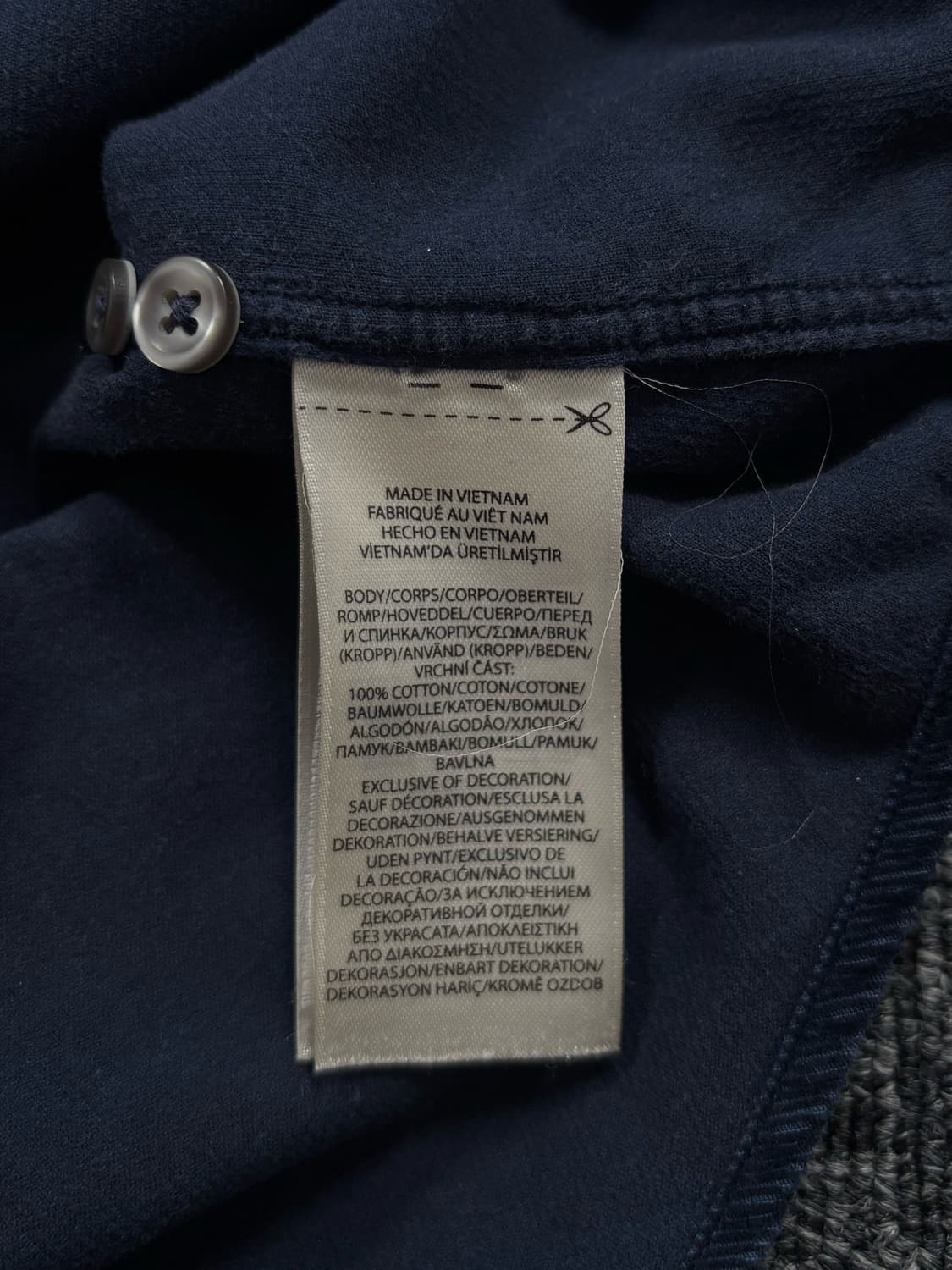 폴로 클래식 핏 네이비 코듀로이 셔츠 상품이미지7