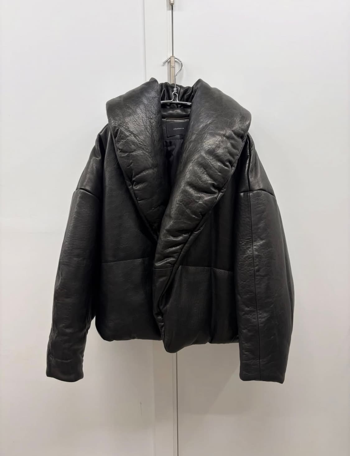Real leather padding jk 상품이미지5